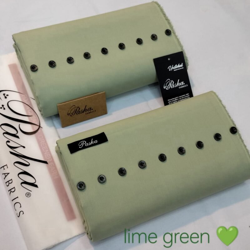 Pasha Fabric Lime-Green