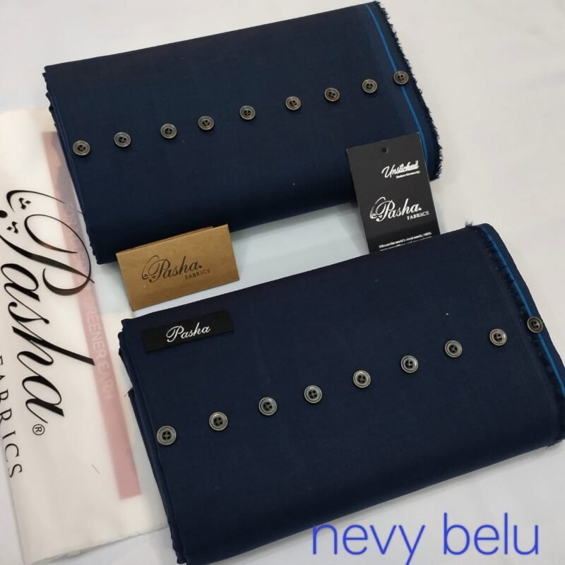 Pasha Fabric color Navy Blue