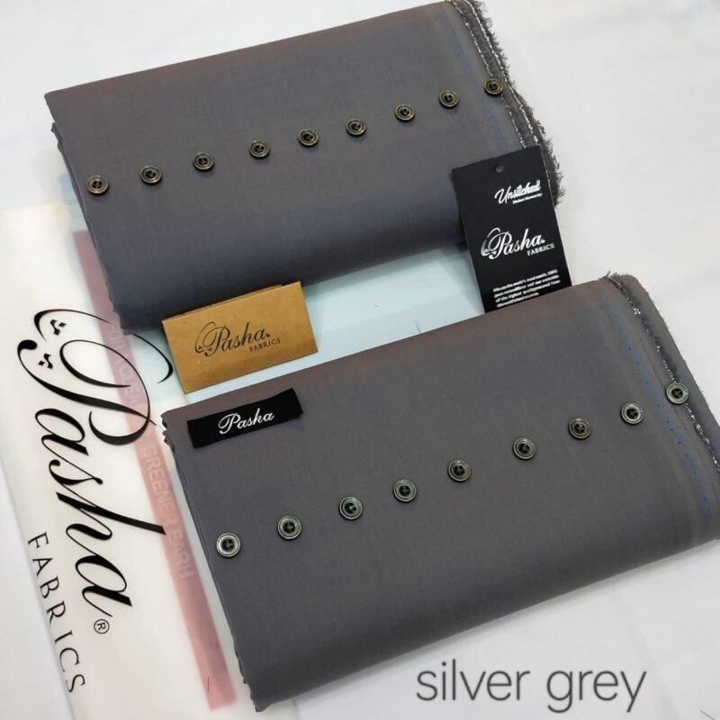 Pasha Fabric Sliver-Grey