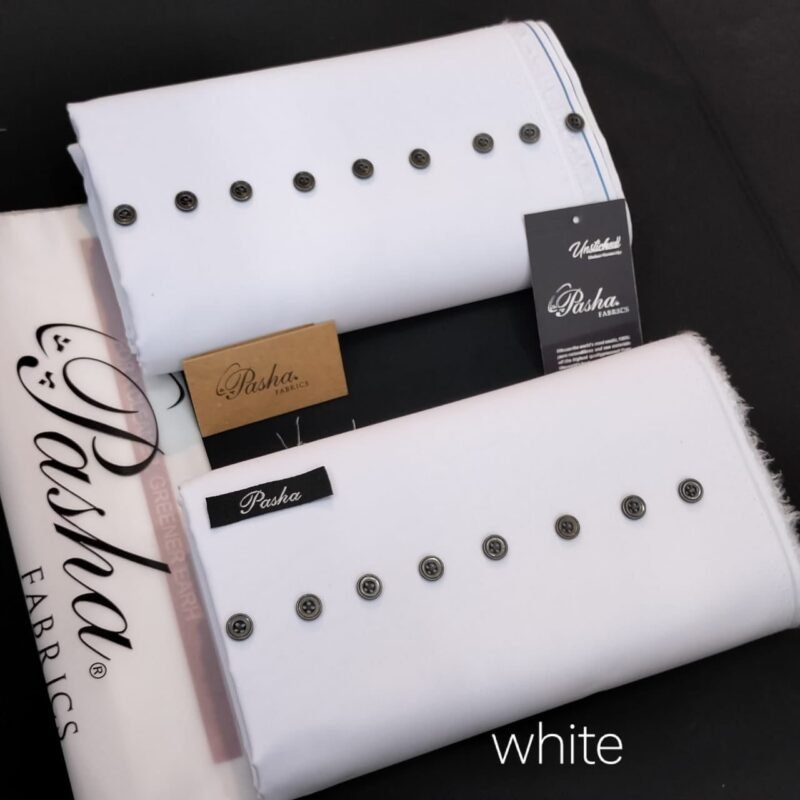pasha Fabric Color white