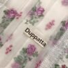 Dupatta Texture: Full Heavy Embroidered Pure Chiffon Dupatta