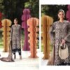 Maria B Luxury Collection M.Prints Unstitched 3Pcs Suit – Code 3B