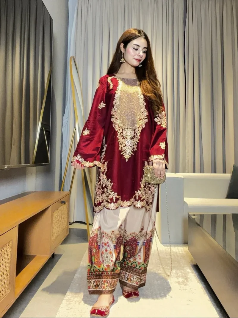 preet pret winter collection Aroha 2PC luxury Casual 