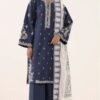 Sapphire Winter Sale Dhanak Embroidery with Pashmina wool shawl