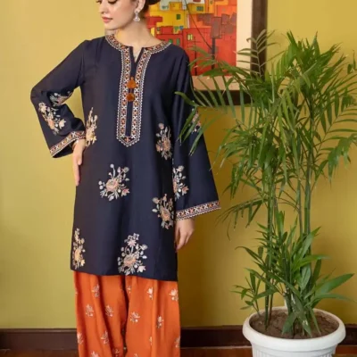 Urge Pret Sale Unstitched - Motif 2 Piece Embroidered Lawn Suit