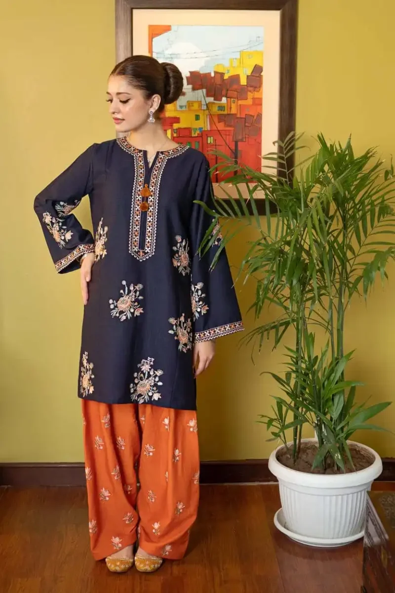 Urge Pret Sale Unstitched - Motif 2 Piece Embroidered Lawn Suit