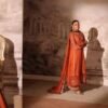 Azure Clothing Sale - Luxury Chiffon Embroidered 3 Piece Suit