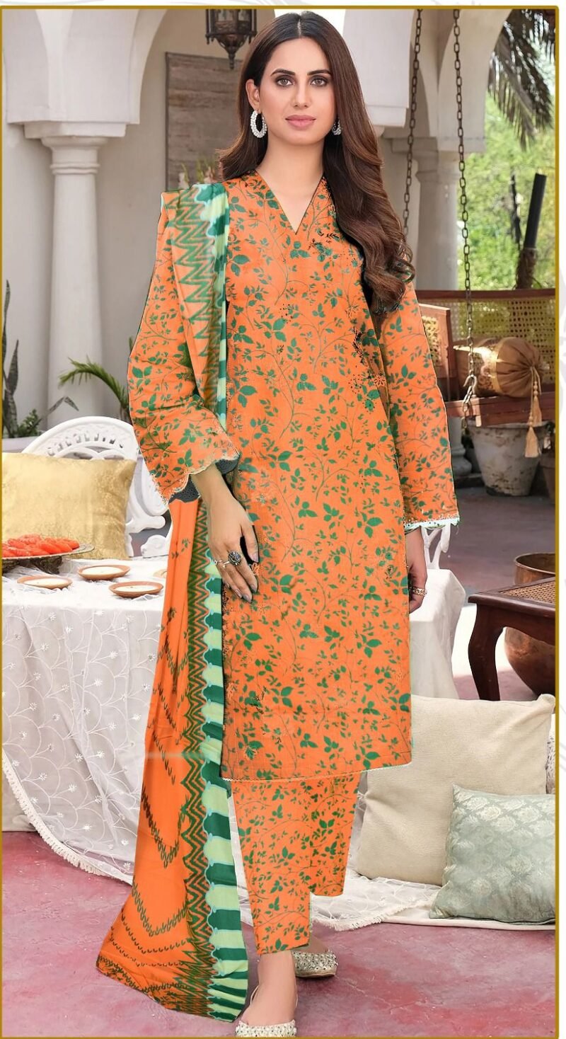 bonanza satrangi winter collection sale 3pc Printed D7
