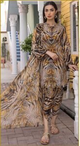 bonanza satrangi winter collection sale 3pc Printed D3