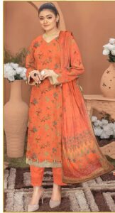 bonanza satrangi winter collection sale 3pc Printed D1