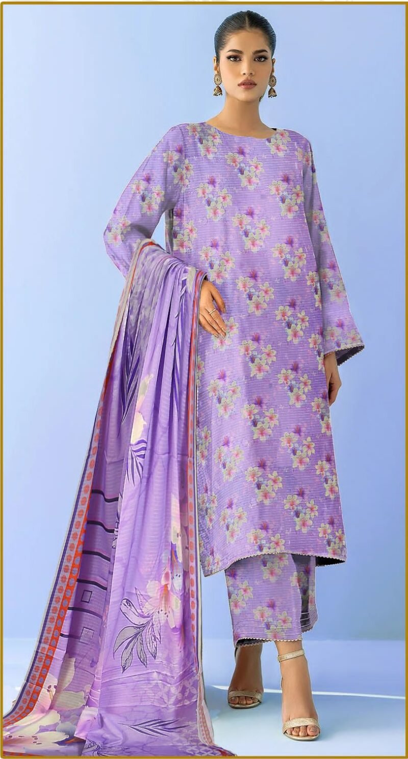 bonanza satrangi winter collection sale 3pc Printed D9