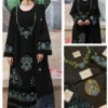 mahnur lawn Luxury Embroidered Chikankari Master Replica 3 Piece Suit